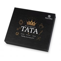 Belgijskie czekoladki Chocolate Box Medium Black Najlepszy Tata
