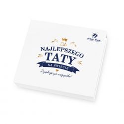 Bombonierka Chocolate Box Medium White Dla Najlepszego Taty na świecie