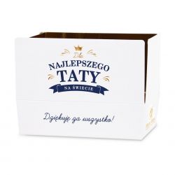 Mini Ballotin White no.3 Dla Najlepszego Taty na świecie
