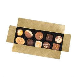 Belgijskie pralinki Mini Ballotin White no.5 Dla Najlepszego Taty na świecie