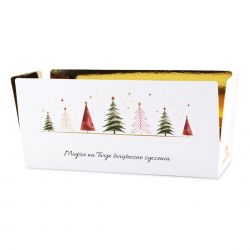 Czekoladki na Gwiazdkę Christmas Mini Ballotin White no.5 z Twoimi życzeniami - MountBlanc - 2