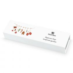 Prezent na Boże Narodzenie Chocolate Box Long Mini z Twoimi życzeniami - MountBlanc - 2