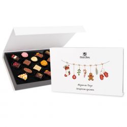 Czekoladowy prezent pod choinkę Chocolate Box White z Twoimi życzeniami - MountBlanc - 1
