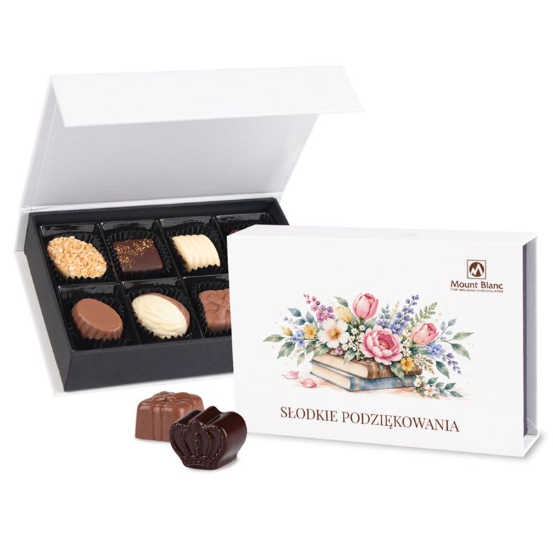 Bombonierka z okazji Dnia Nauczyciela Chocolate Box White Mini - MountBlanc - 1